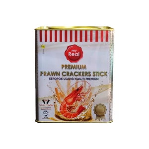 myReal Premium Prawn Crackers Stick 320g (Tins)