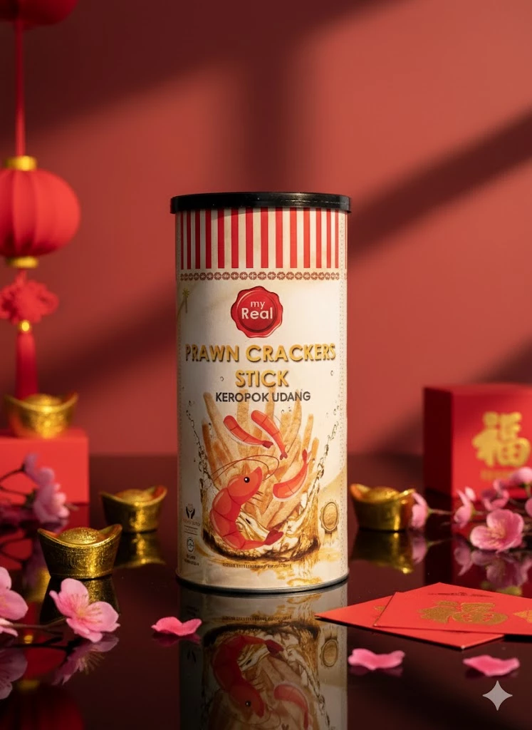 myReal Premium Prawn Crackers Stick 100g